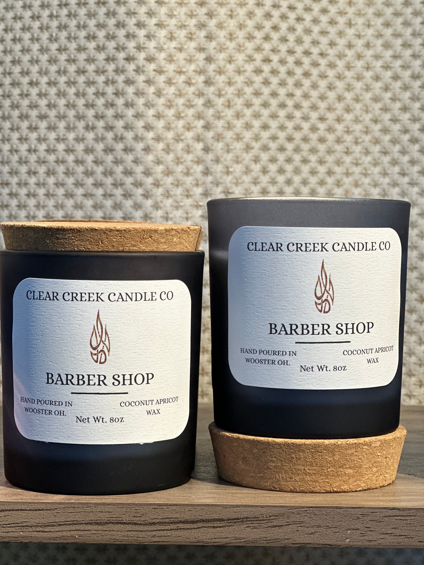 Barber Shop 8oz Wood Wick